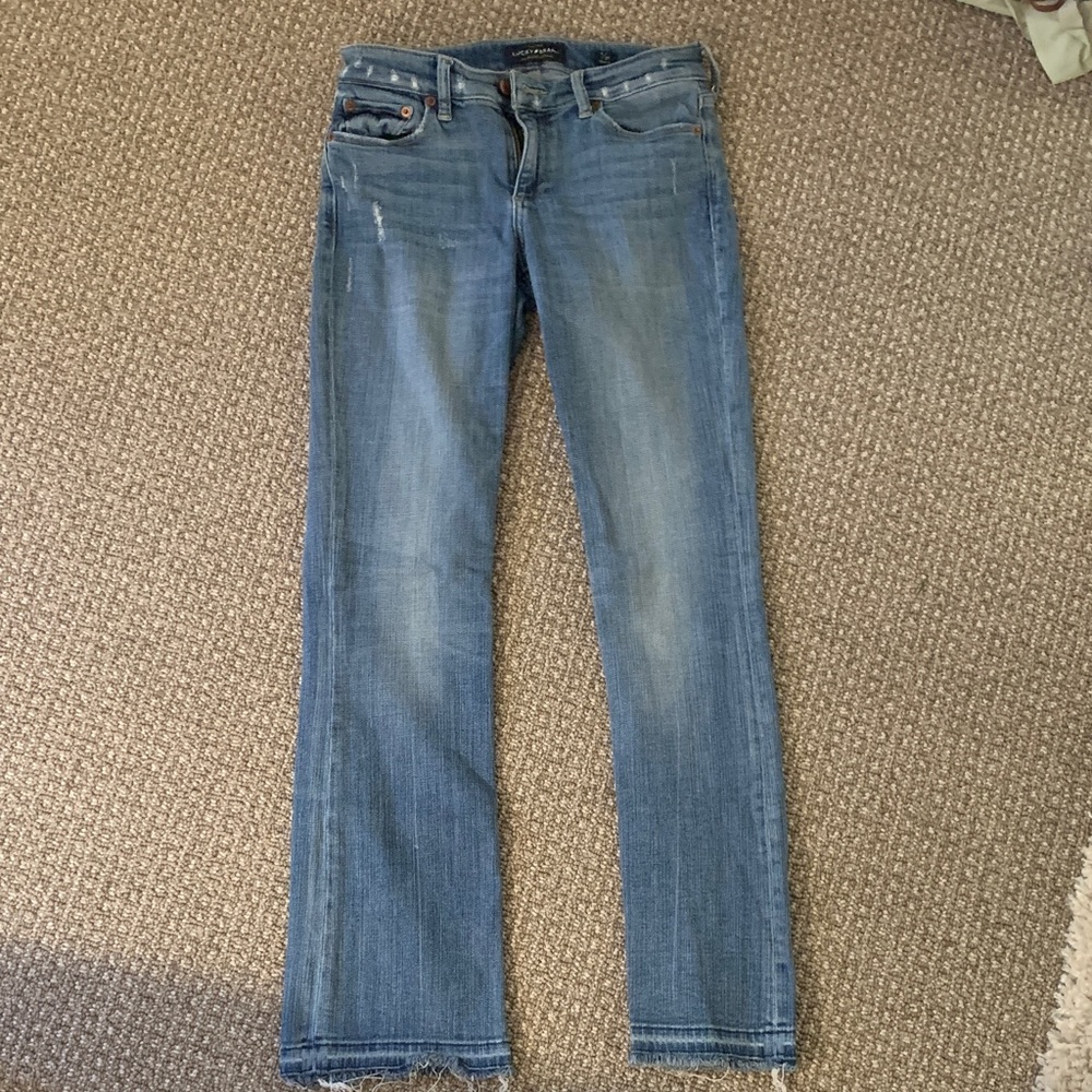 Lucky Brand Light Blue Straight Leg Jeans